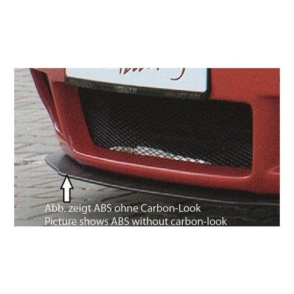 Rieger lipa pod přední nárazník Rieger pro Audi A4 B5 avant, sedan, 11/94-98, 99-12/00, plast ABS s povrchovou úpravou Carbon-Look