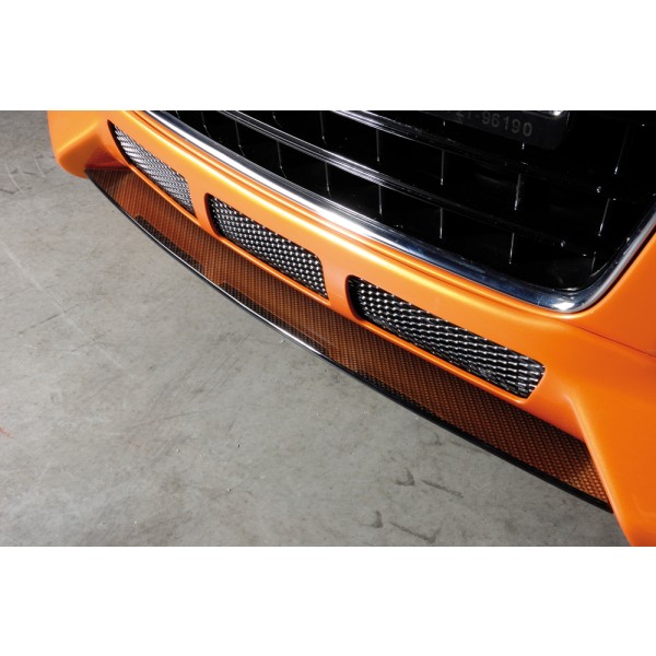 Rieger lipa pod přední nárazník Rieger pro Audi TT 8J kupé, roadster před faceliftem, 09/06-06/10, plast ABS s povrchovou úpravou Carbon-Look