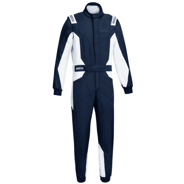 Sparco Závodní kombinéza Sprint Advanced, barva modro-stříbrná