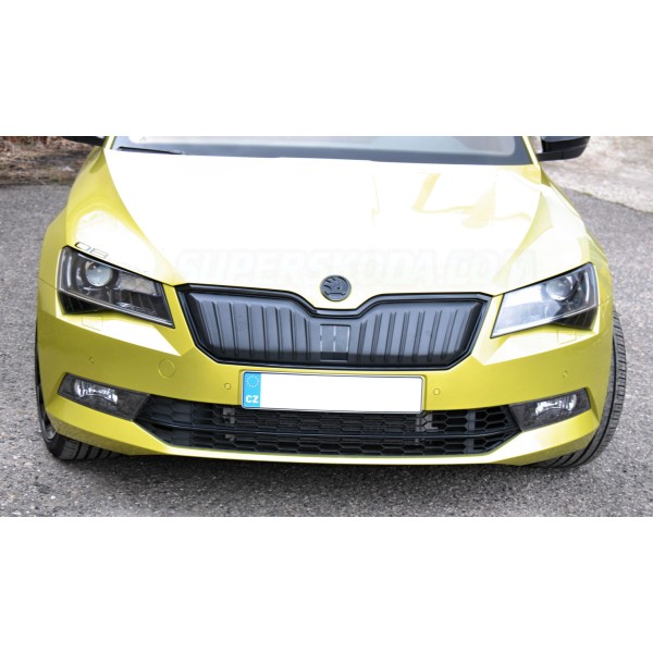 Škoda Superb III před FL - zimní clona masky