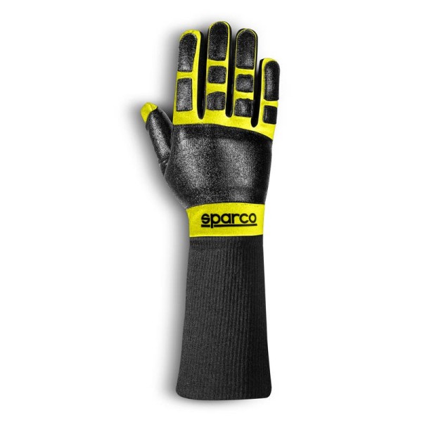 Rukavice pro mechaniky Sparco R-Tide, barva: černo-žlutá