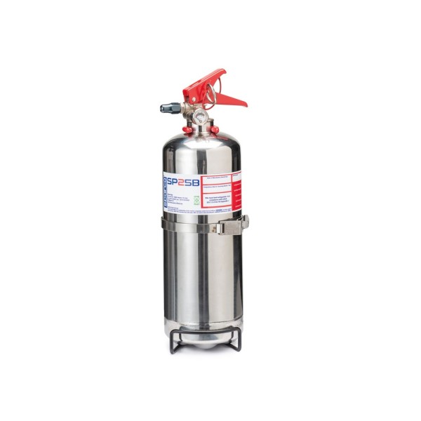 Sparco 014773BXLN2 ruční hasicí přístroj, nerezový 2 l, NOVEC