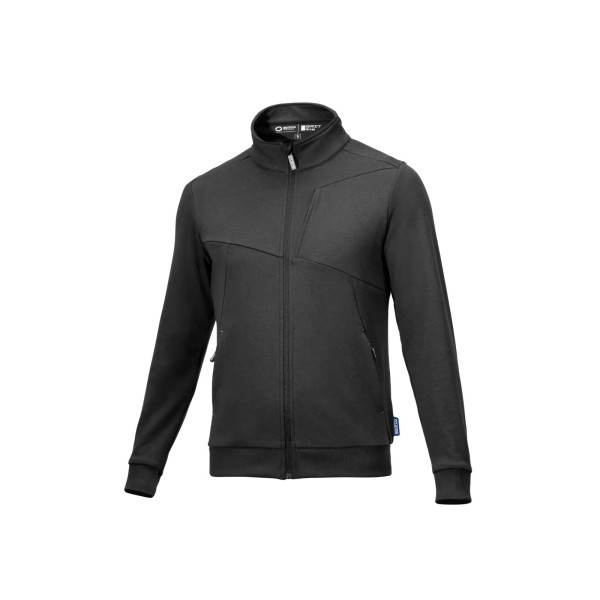 Sparco Grit mikina na zip, barva: šedá