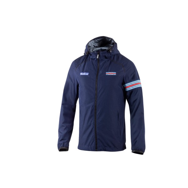 Sparco lehká bunda Windbreaker Martini Racing, barva: modrá