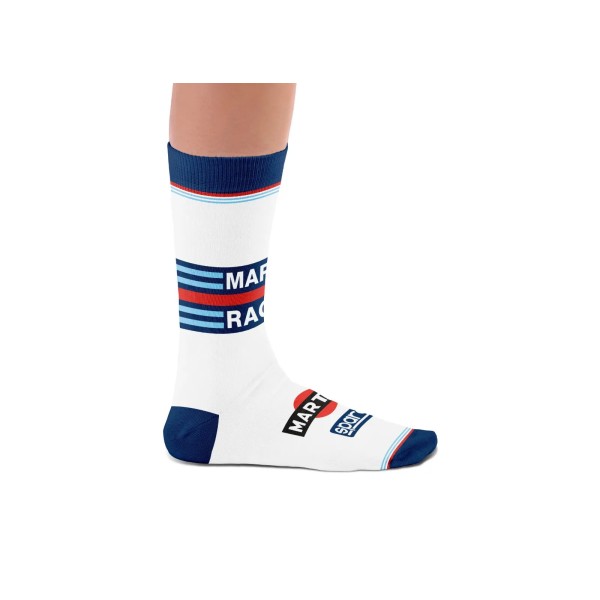 Sparco ponožky s motivem Martini Racing 2, barva: bílá