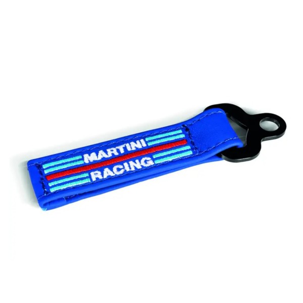 Přívěsek na klíče Sparco ve tvaru tažného oka Martini Racing, barva: modrá
