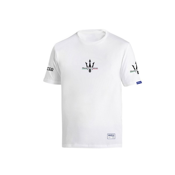 Sparco tričko Maserati, barva bílá