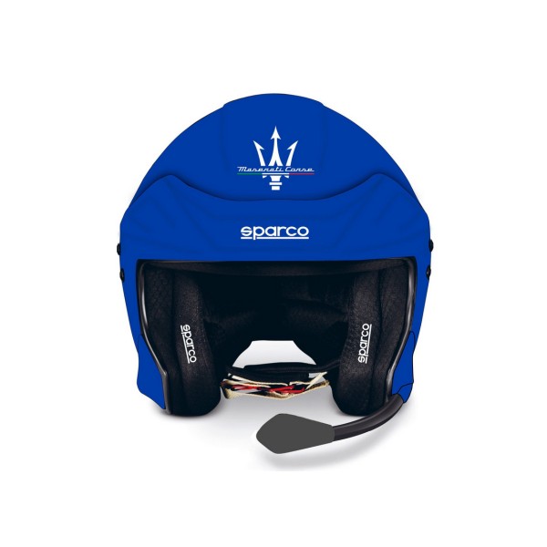 Sparco závodní helma Maserati s interkomem a homologací FIA