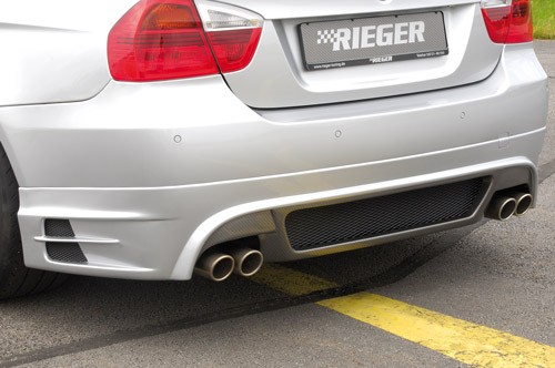 BMW E90 /řada3/ - Spoiler pod zadní nárazník Carbon-Look