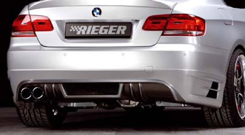BMW E92 COUPÉ /řada3/ - Spoiler pod zadní nárazník Carbon-Look