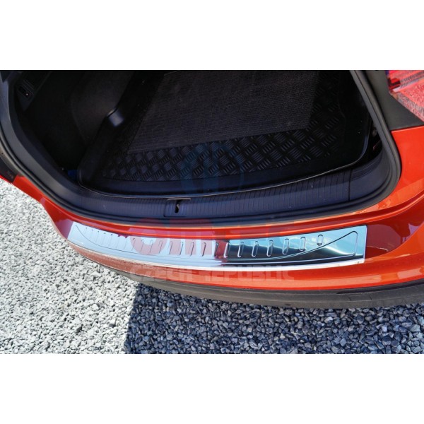 VW Tiguan II 2016+  NEREZ chrom ochranný panel zadního nárazníku