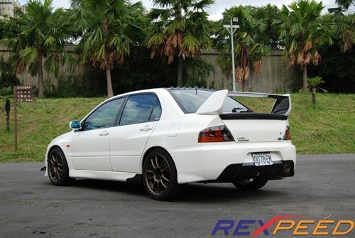 Mitsubishi Lancer Evo 8-9 - Spoiler kufru Typ 2 z Carbonu od REXPEED !