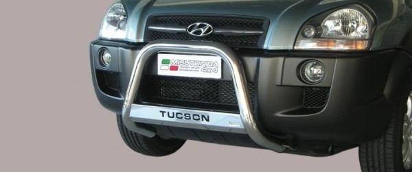 Hyundai Tucson- Nerezový přední ochranný rám 63mm II.