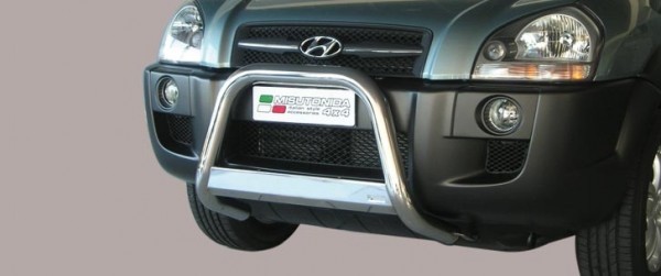 Hyundai Tucson- Nerezový přední ochranný rám 63mm