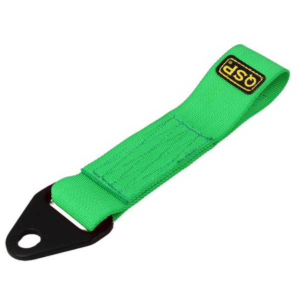 QSP - textilní tažné oko zelené 20cm