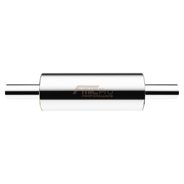 Tlumič výfuku kulatý 425mm vstup/výstup 89mm/114mm