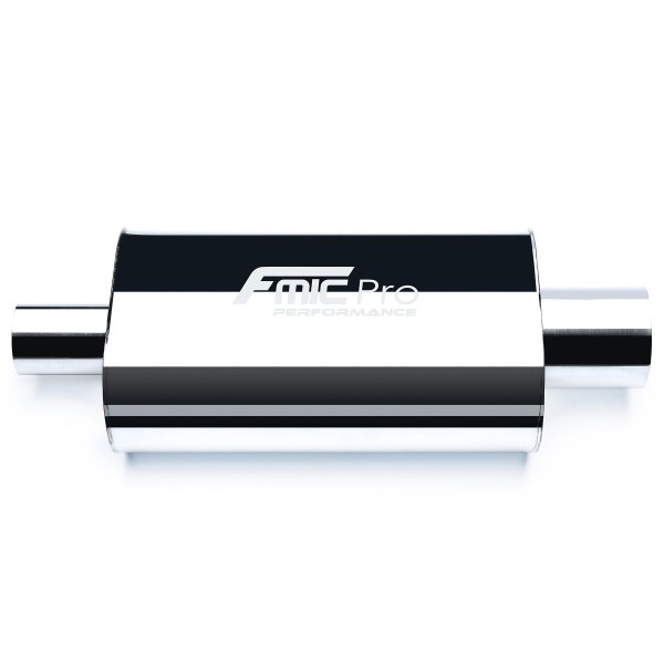 Tlumič výfuku oválný 350mm vstup/výstup 76mm/102mm