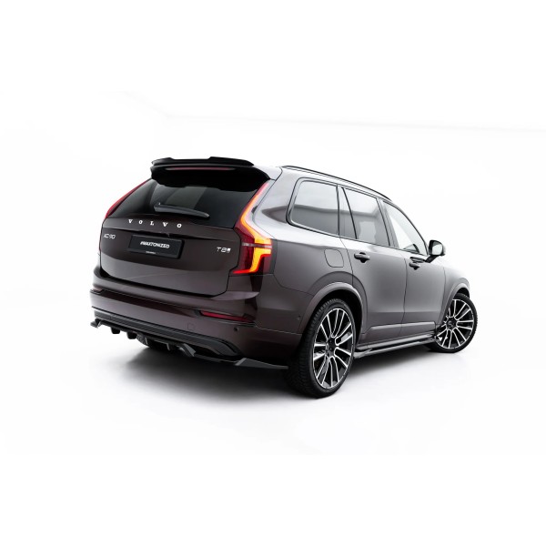 Volvo XC90 Mk2 Facelift 2, spoiler pod zadní nárazník s žebrováním, Maxton Design