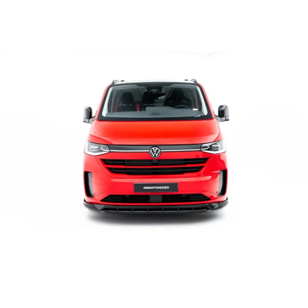 Volkswagen Transporter T7, spoiler pod přední nárazník ver. 2, Maxton Design