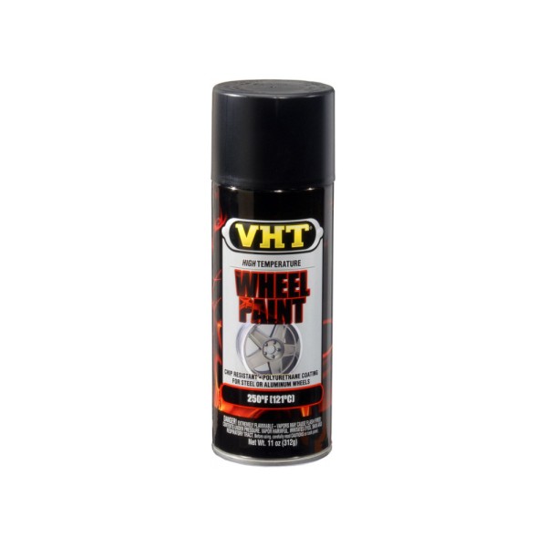 VHT Wheel Paint barva na kola, SATÉNOVÁ ČERNÁ 325ml