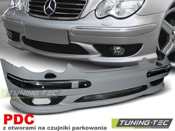 Mercedes W203 00-04 C32 Přední nárazník AMG LOOK PDC