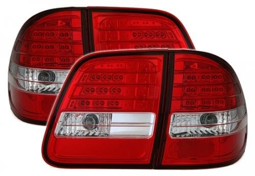 MERCEDES W210 E Kombi - Zadní světla Ledkové - Červené