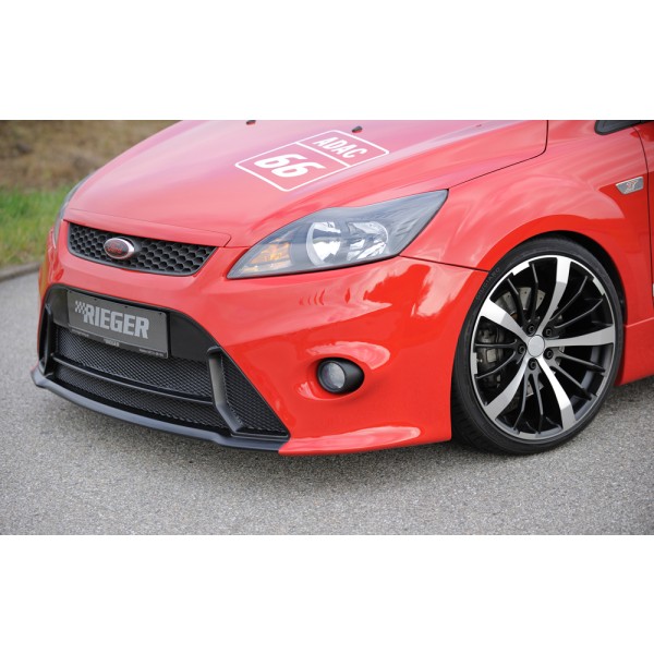 Rieger kompletní přední nárazník pro Ford Focus 2 vč. ST 3-dvéř., 5-dvéř. po faceliftu, plast ABS bez povrchové úpravy, pro vozy bez ostřikovačů světlometů