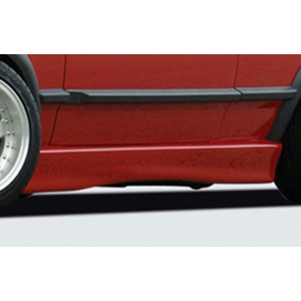 Rieger boční práh mont. strana pravá pro Volkswagen Polo 2/3 kupé, r.v. 75-94, plast ABS bez povrchové úpravy