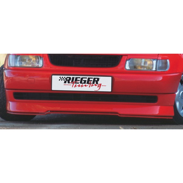 Rieger spoiler pod přední nárazník pro Volkswagen Polo 4 6N 3-dvéř., 5-dvéř., r.v. 10/94-01, plast ABS bez povrchové úpravy, 