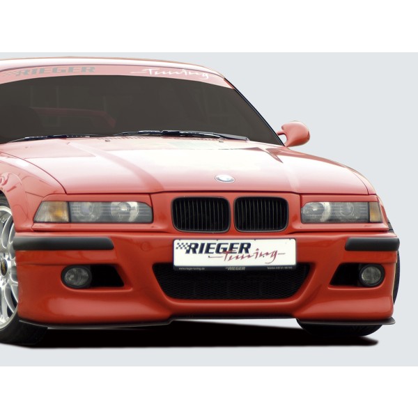 Rieger kompletní přední nárazník M3-Look pro BMW řada 3 E36 compact, kabriolet, kupé, sedan, touring, plast ABS bez povrchové úpravy