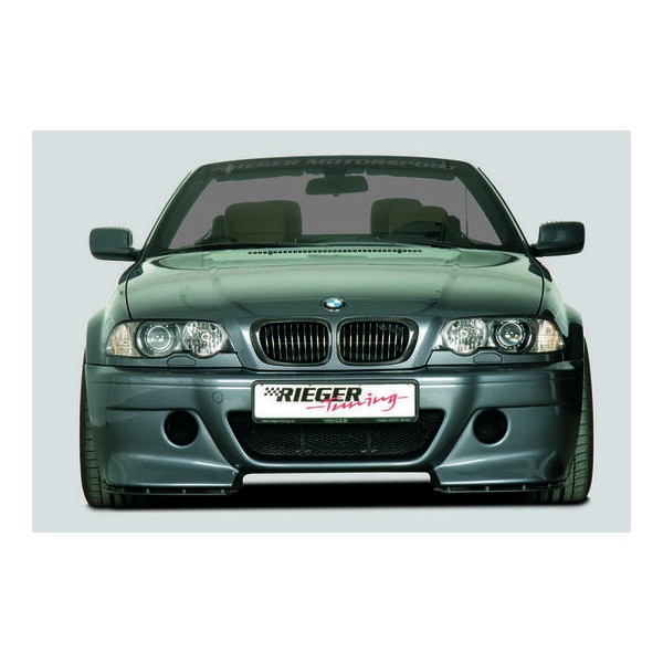 Rieger kompletní přední nárazník CS-Look pro BMW řada 3 E46 sedan, touring, plast ABS bez povrchové úpravy
