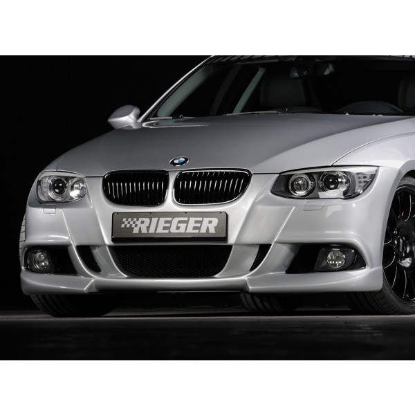 Rieger kompletní přední nárazník pro BMW řada 3 E92, E93 kabriolet, kupé po faceliftu LCI, plast ABS bez povrchové úpravy
