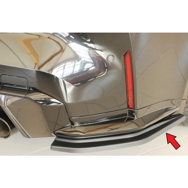 Rieger spoiler pod zadní nárazník na pravé straně pro BMW Řada 4 G82 M4 CSL G34MKS kupé r.v. 07/22-, plast ABS bez povrchové úpravy