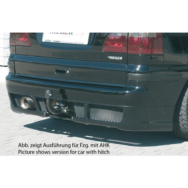 Rieger spoiler pod zadní nárazník pro Ford Galaxy WGR van (model od r.v. 2004) r.v. 01/04-, plast ABS bez povrchové úpravy
