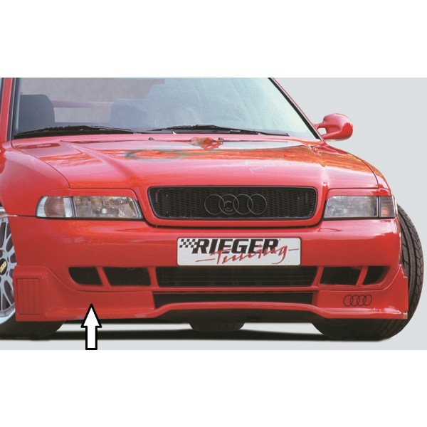 Rieger spoiler pod přední nárazník (Typ: 55011) pro Audi A4 B5 avant, sedan, r.v. 99-12/00, plast ABS bez povrchové úpravy
