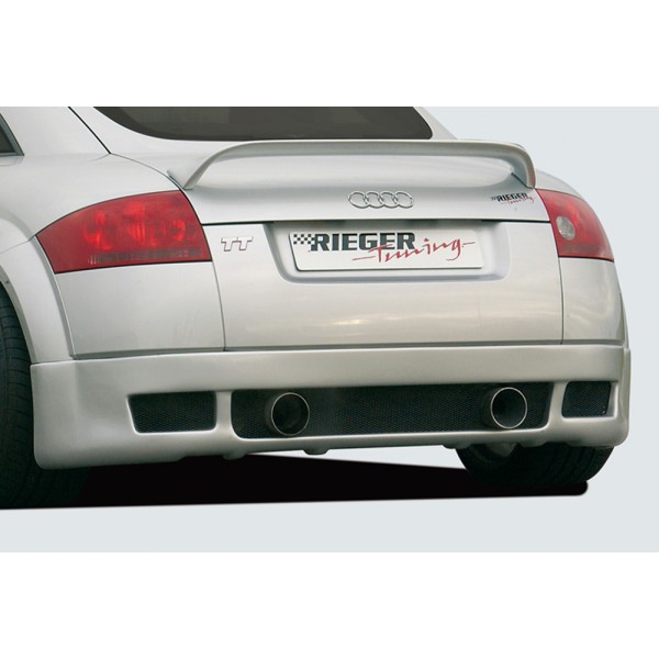 Rieger spoiler pod zadní nárazník pro Audi TT 8N kupé, roadster r.v. 98-03, plast ABS bez povrchové úpravy