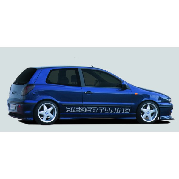 Rieger boční práh mont. strana levá pro Fiat Bravo , plast ABS bez povrchové úpravy