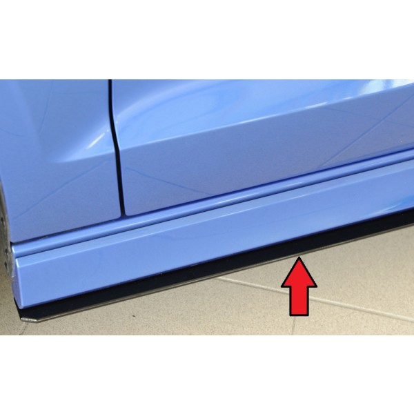 Rieger spoiler pod boční práh mont. strana levá pro Audi A3 S3 8V 5-dvéř. (sedan 8VS) vč. faceliftu, r.v. 05/13-08/16, 09/16-, plast ABS bez povrchové úpravy