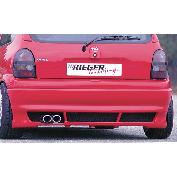 Rieger spoiler pod zadní nárazník (varianta 1) pro Opel Corsa B 3-dvéř., 5-dvéř. (model od r.v. 97) r.v. 11/96-, plast ABS bez povrchové úpravy