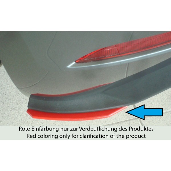 Rieger spoiler pod zadní nárazník na pravé straně pro Volkswagen Golf 7 GTD, GTE, GTI 3-dvéř., 5-dvéř. po faceliftu r.v. 02/17-, plast ABS bez povrchové úpravy