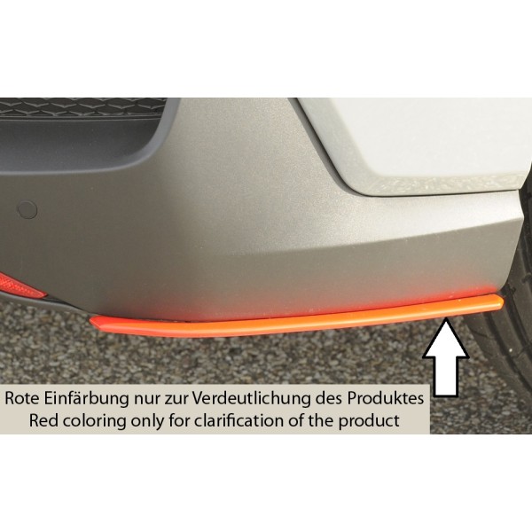 Rieger spoiler pod zadní nárazník na levé straně pro Hyundai i30 N-Performance PDE 5-dvéř. (fastback) r.v. 09/18-, plast ABS bez povrchové úpravy