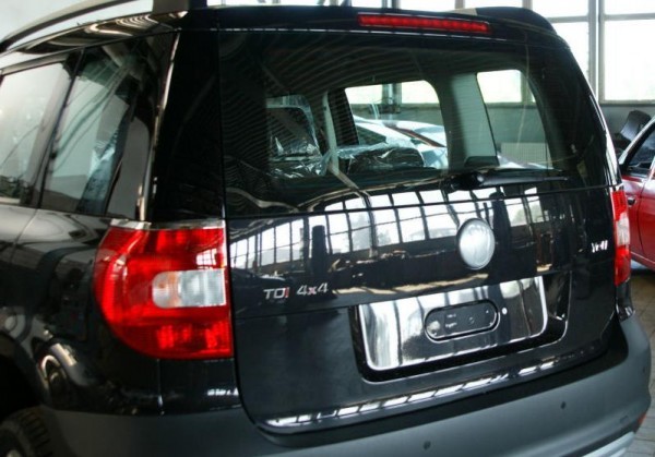 Škoda Yeti - Logo na kufr alu V1 Monster