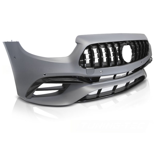 MERCEDES W213 20-23 Přední nárazník SPORT 63 PDC BLACK