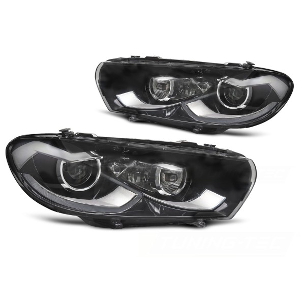 Volkswagen Scirocco III 2008-2014 - Přední LED světla DRL SEQ