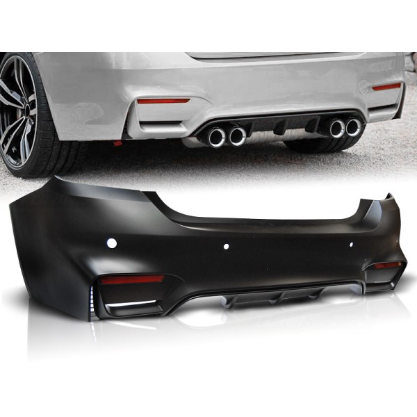 BMW F32/F33 10.13- M4 STYLE PDC - zadní nárazník