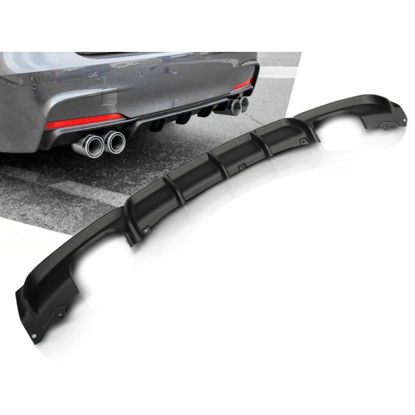 BMW F30 F31 MP - zadní podspoiler duplex dvě koncovky
