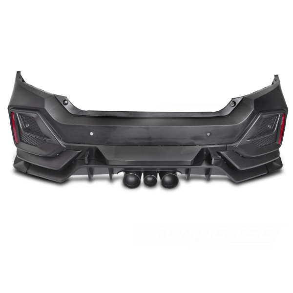 HONDA CIVIC X Hatchback 2016-2021 - zadní nárazník SPORT STYL