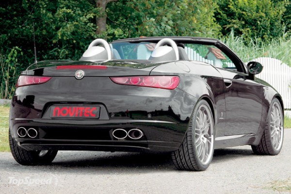 Alfa Romeo Brera spider - Zadní podspoiler NOVITEC