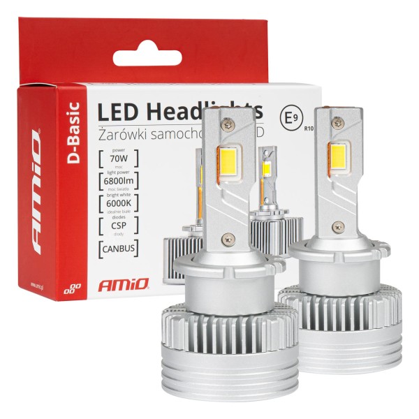 LED žárovky pro hlavní svícení D-Basic D4S/D4R CANBUS Náhrada za xenonovou výbojku