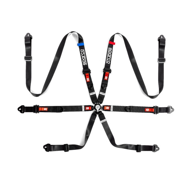 Závodní 6bodový pás Sparco PRO H-9 EVOLUTION